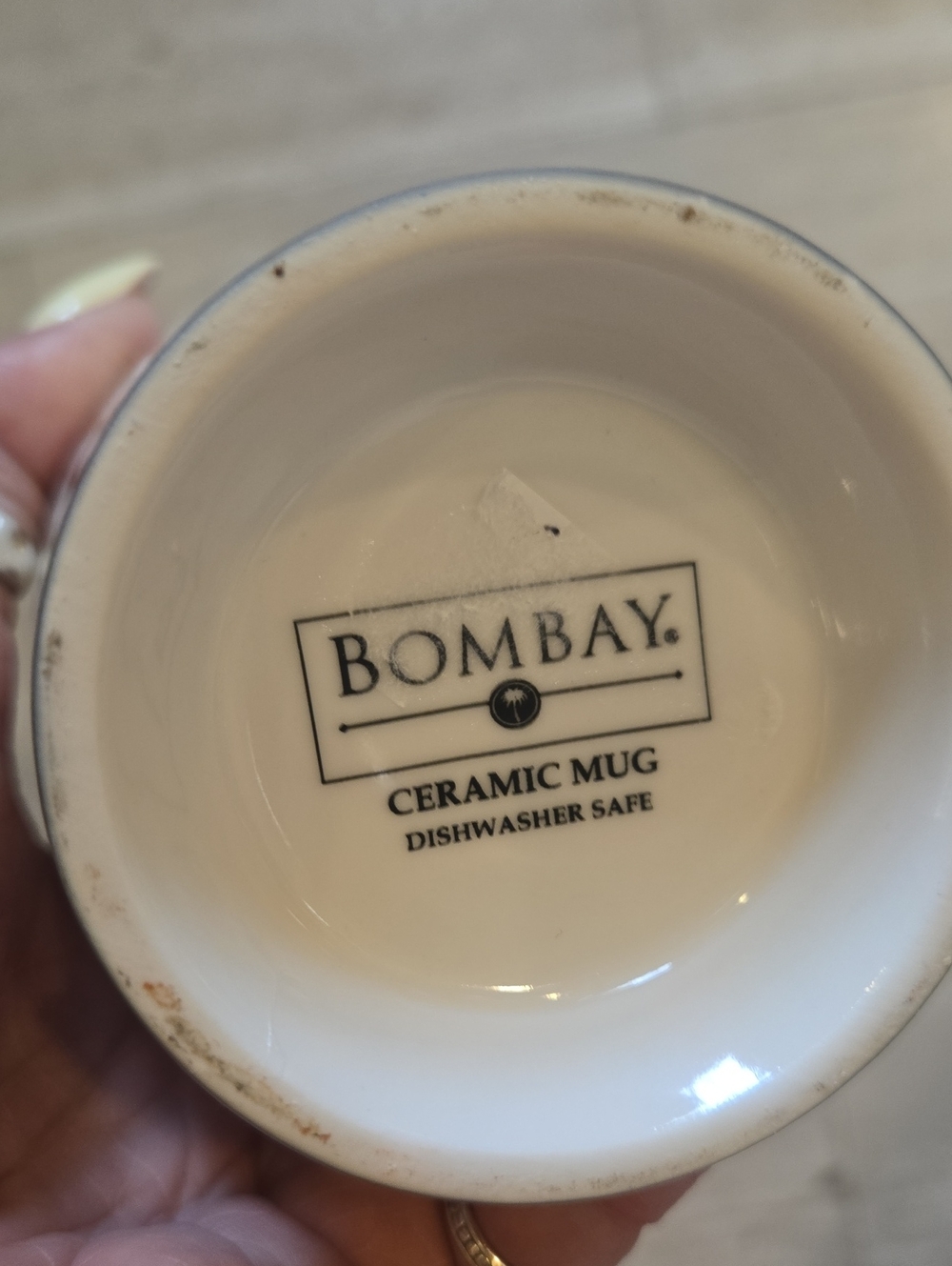 New Bombay Golden Glitter Ceramic Mug - Picture 5 of 8